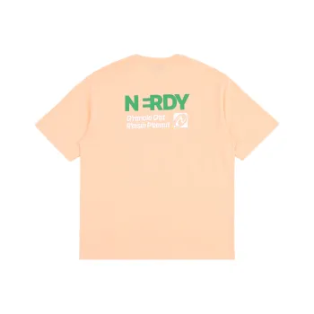 NERDY SS24 T Shirt Unisex Light Orange