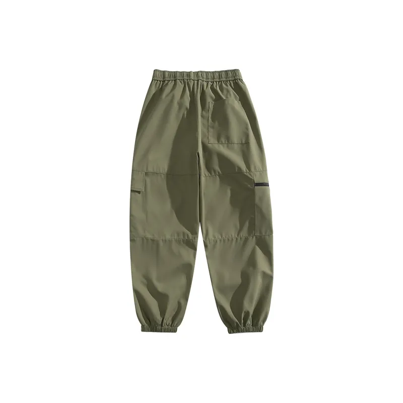 Jeep Casual Pants Unisex Light Army Green-1