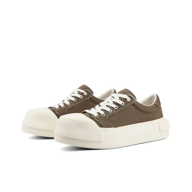 Daying Breathable Height Increase Low Top Casual Shoes Men's-6
