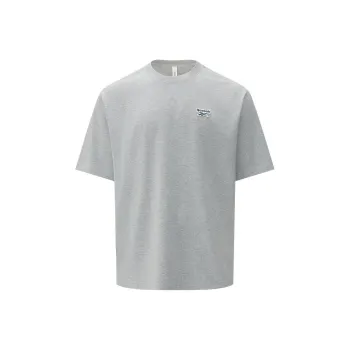 Reebok T Shirt Unisex Light Heather Gray