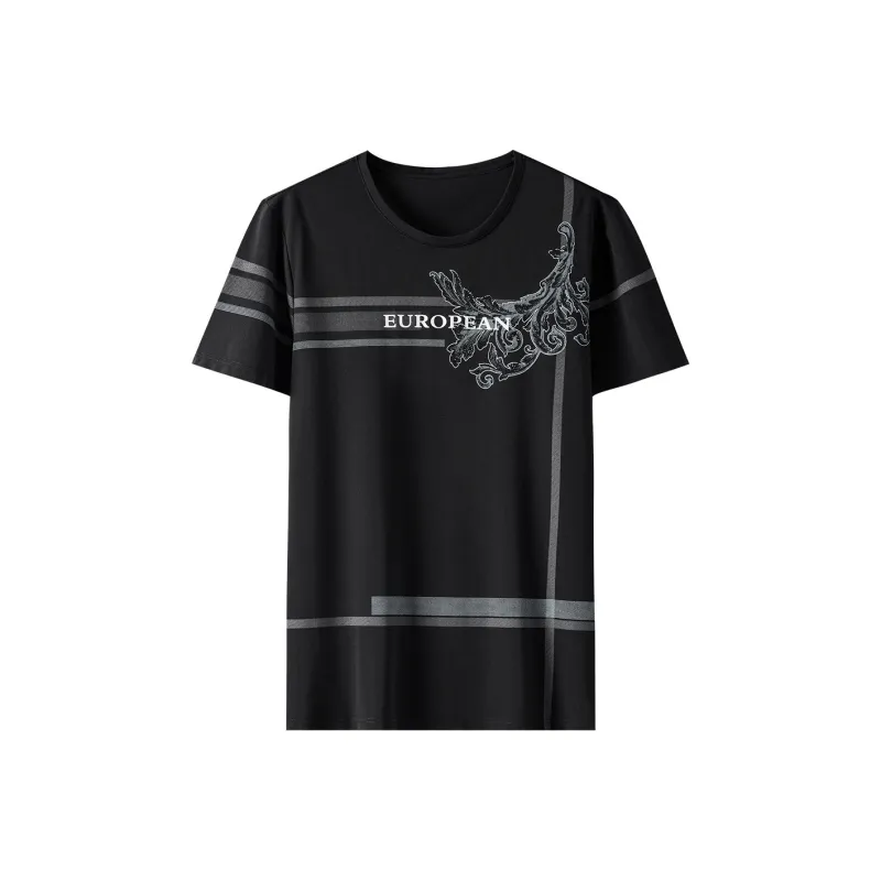 H YXIANG T Shirts Men-7