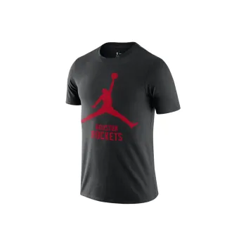Jordan NBA Collaboration Houston Rockets Essential T-Shirt Houston Rockets Men's Black