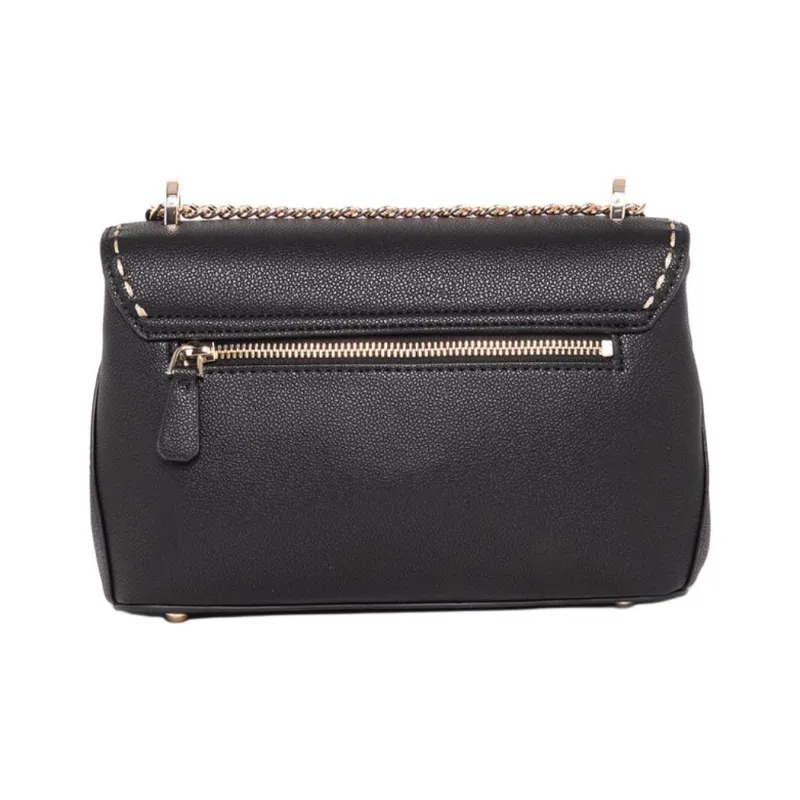 GUESS Artificial Leather Envelope Bag Shoulder Bags Medium Size Women's Black-2