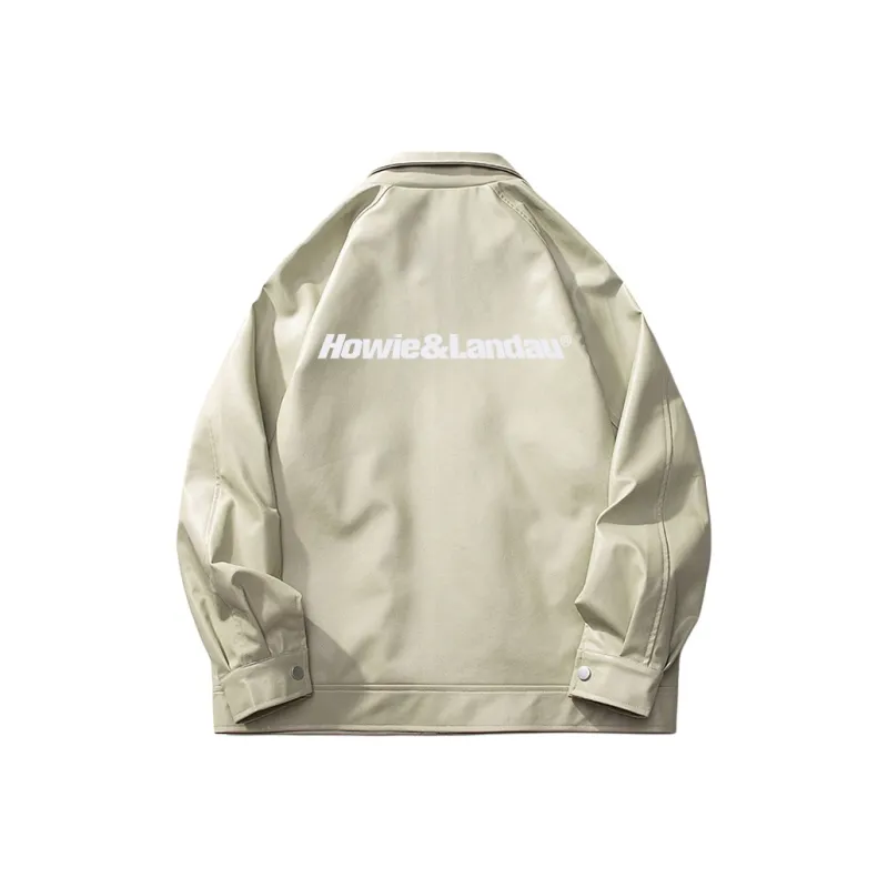 HOWIE LANDAU Jacket Unisex Khaki-6