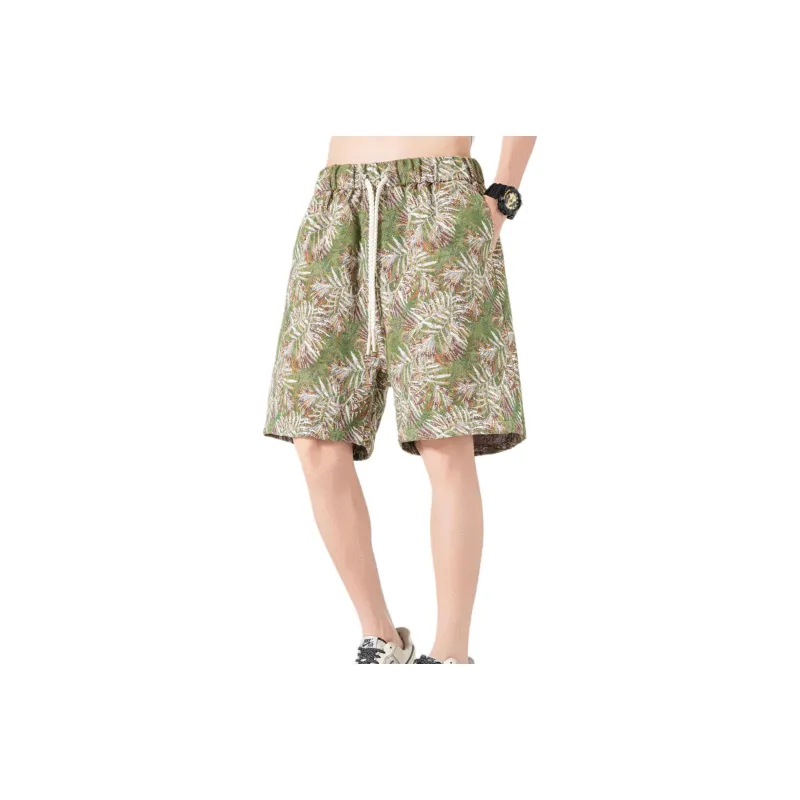 ARCANEFUNK Casual Shorts Unisex Fiji Green-2