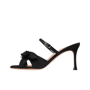 DIOR Adiorable Slide Slippers 8cm Women's Black