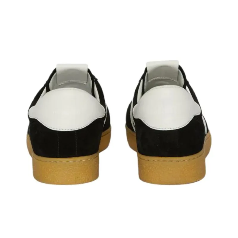 MSGM Retró Trainer Low Top Skateboard Shoes Men's Black-3
