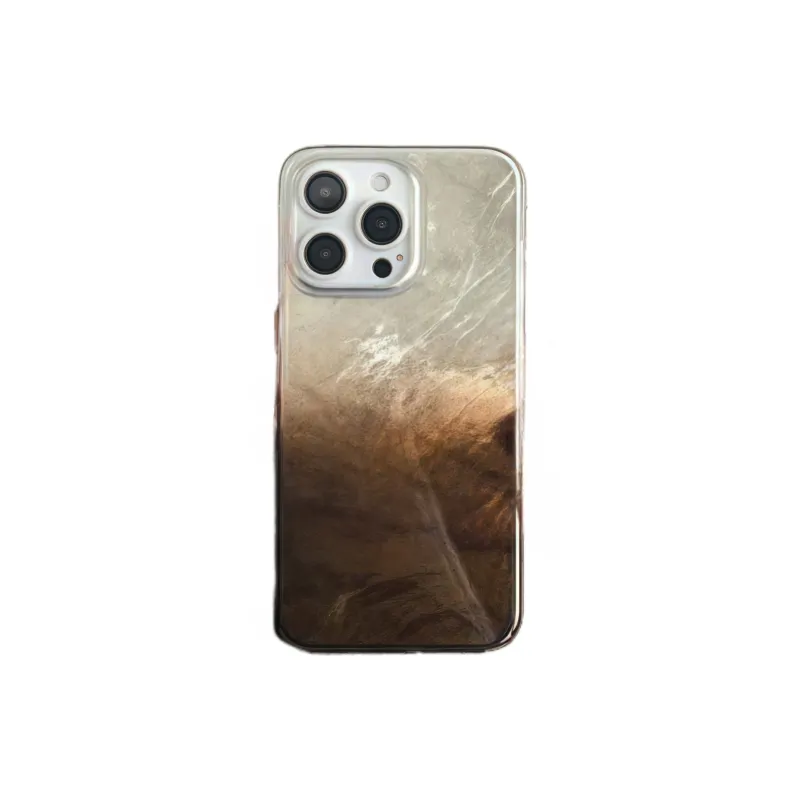 BYZ TPU Material Gradient Color Phone Cases Compatibility With Apple 13/14/15/16 Cell Phones Refreshing Artistic-3