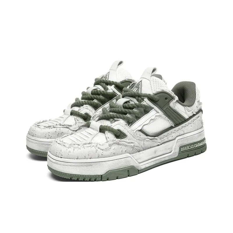 Masongarments Cushioning, Abrasion Resistant, Lightweight, Breathable, Height Increasing Low Top Skateboard Shoes Men's-17