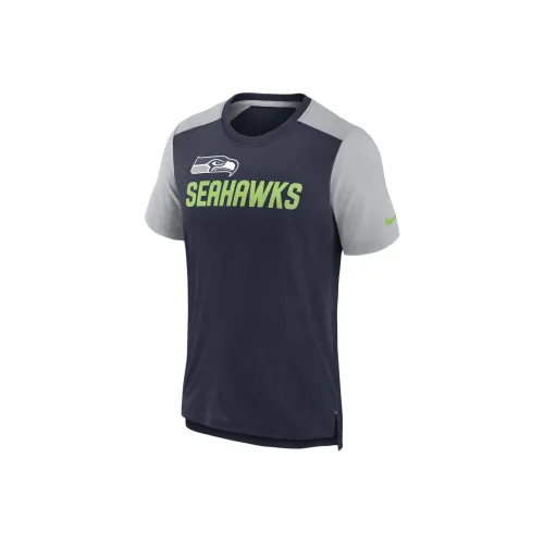 nike mercurial T-Shirt Seattle Seahawks Men's Marine Blue Heather