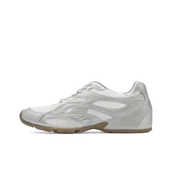 NUOGIC GEHRY Collection Abrasion Resistant Low Top Casual Shoes Women's Silver White