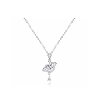 7℃ Sterling Silver Collarbone Chain Women's