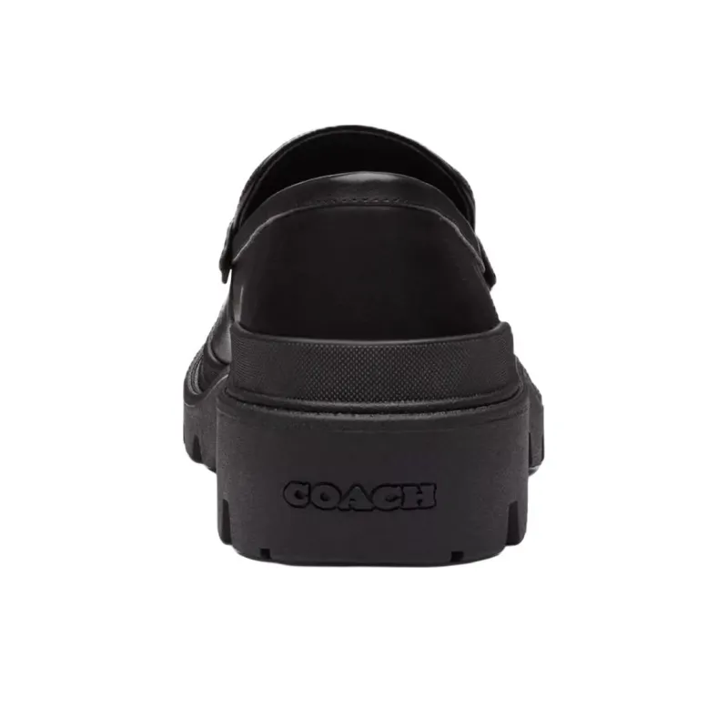 COACH Signature Casual Shoes Men's Black-4