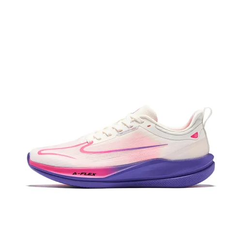 Erke Water Float 6MAX Anti Slip Wear Resistant Low Top Casual Running Shoes Men's Pink Purple