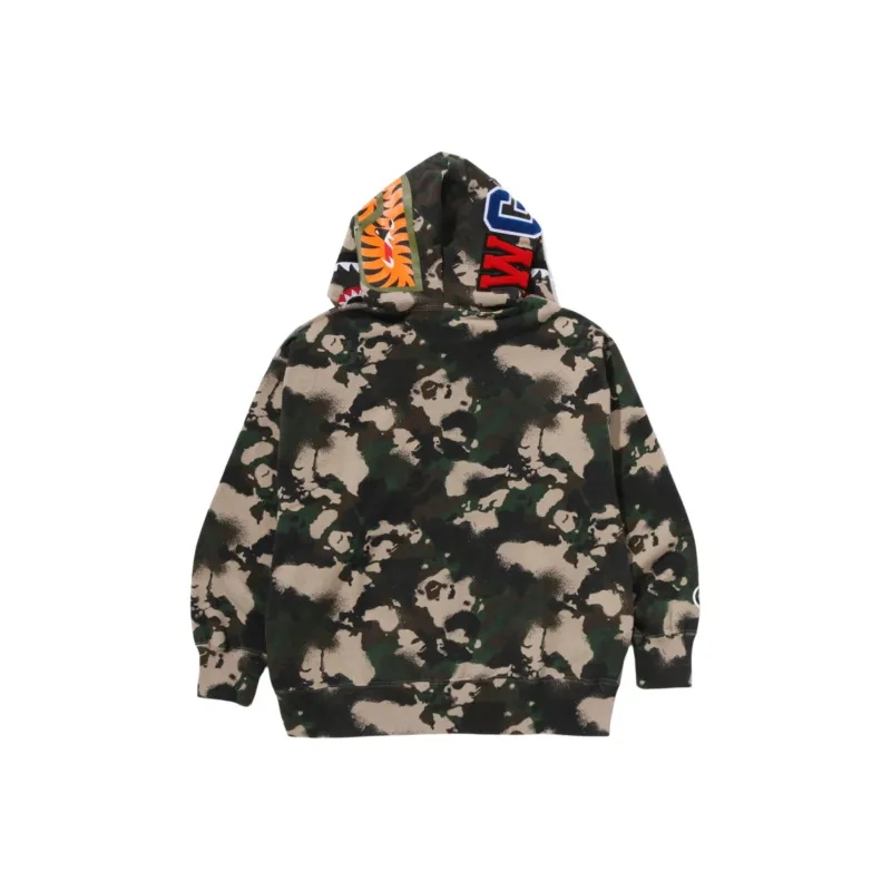 Bape Map Camo Shark Full Zip Hoodie-5