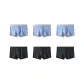 6 Pack (Black 3+Blue 3)