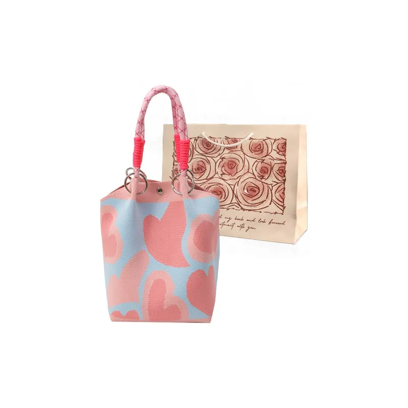 VERADONNA Polyester Handbag Regular Women's Blue/Pink/Ecru/Black/White/Purple/Dark Blue-7