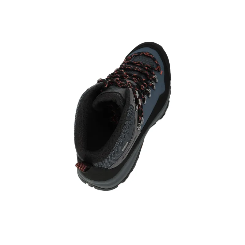 Columbia Steens Mid Top Hiking Shoes Men's Black Blue-5