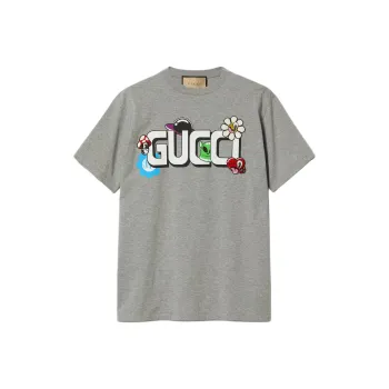 GUCCI T Shirts Men Gray