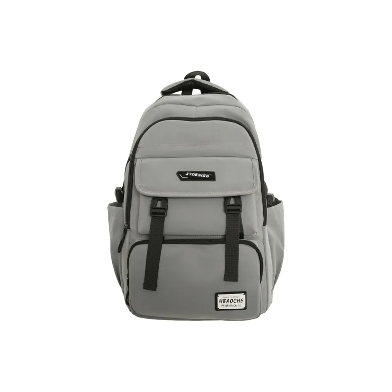 Alcohol Dragon Nylon Backpack Regular Unisex Multicolor-6
