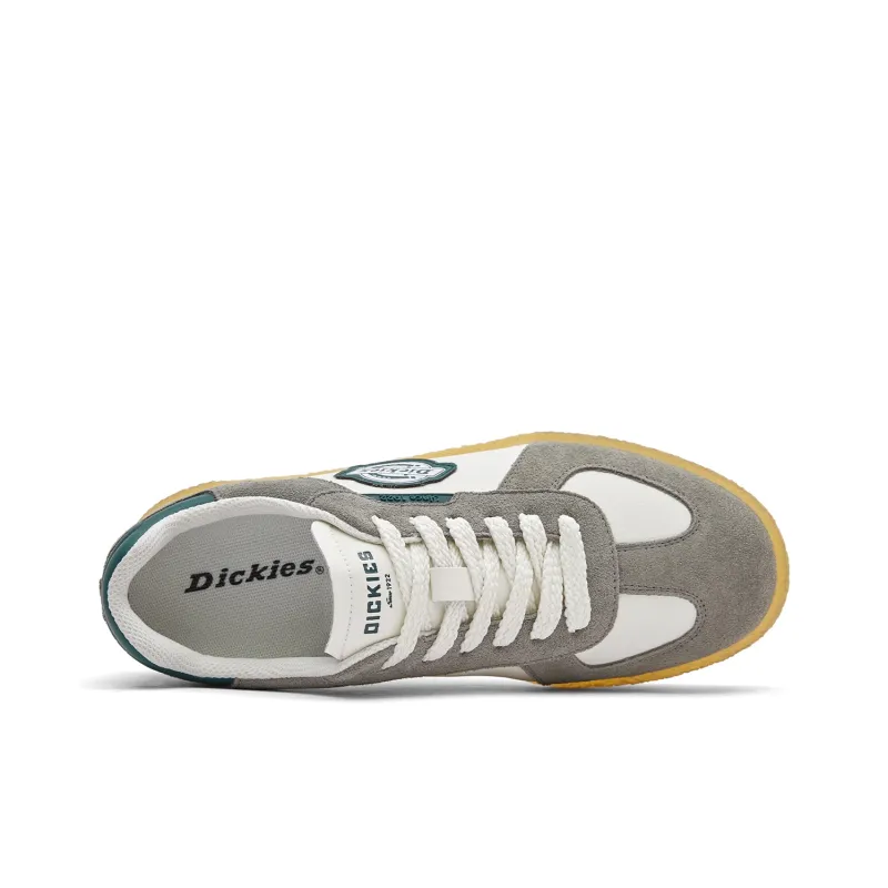 Dickies Wear resistant And Lightweight Low Top Skateboard Shoes Men's White Gray-2