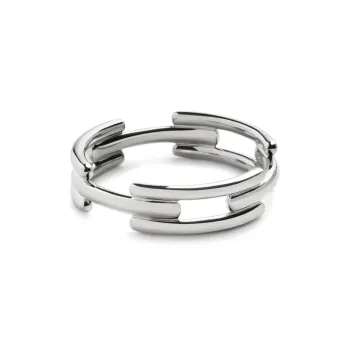 Monica Vinader Signature Link Stacking Ring