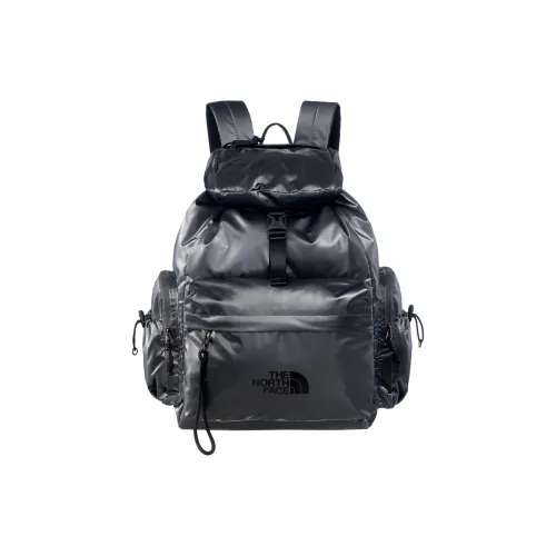 THE NORTH FACE Nylon Backpack Unisex Silver Gray