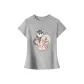 Women's Cropped Heather Gray
