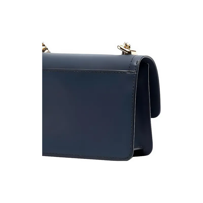 MICHAEL KORS MK Heather Calfskin Crossbody Bag Shoulder Bag Women's Midnight Blue-2