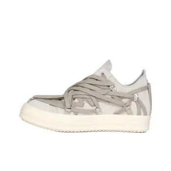 RICK OWENS/RO Megalace Low Top Skateboard Shoes Women's Gray