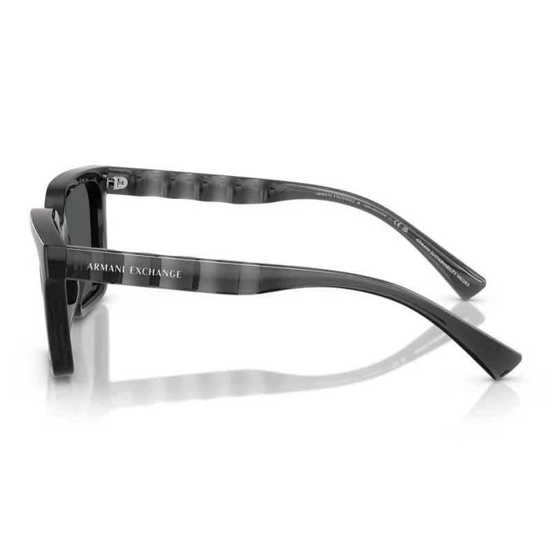 EMPORIO ARMANI Plate Frame Irregular Shape Sunglasses Unisex-3