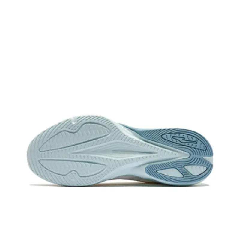 Erke Gradual Shadow 2.0 Breathable Slip Resistant Low Top Casual Running Shoes Men's White Blue-4