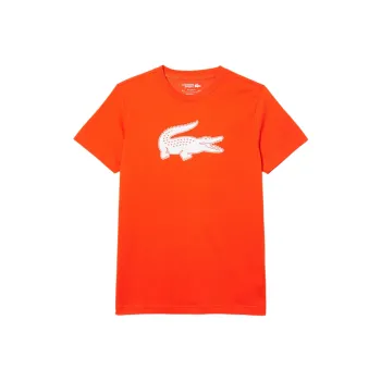 LACOSTE T-Shirt Men's Yellow White