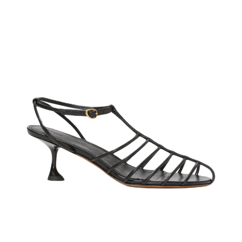 PROENZA SCHOULER One Strap Sandals 6cm Women's Black-1
