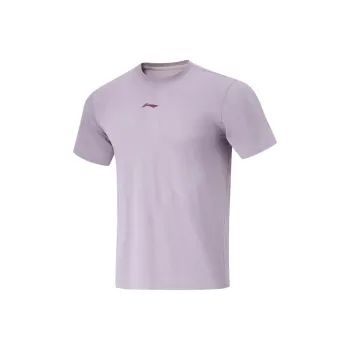 LiNing Fitness Series T Shirt Men's Vero Brocade Purple