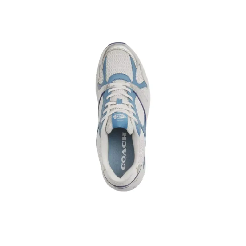 COACH Low Top Casual Shoes Men's Blue-3