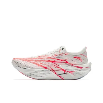 Anta C202 6.0 PRO Anti Slip Wear Resistant Low Top Casual Running Shoes Men's White Red Silver