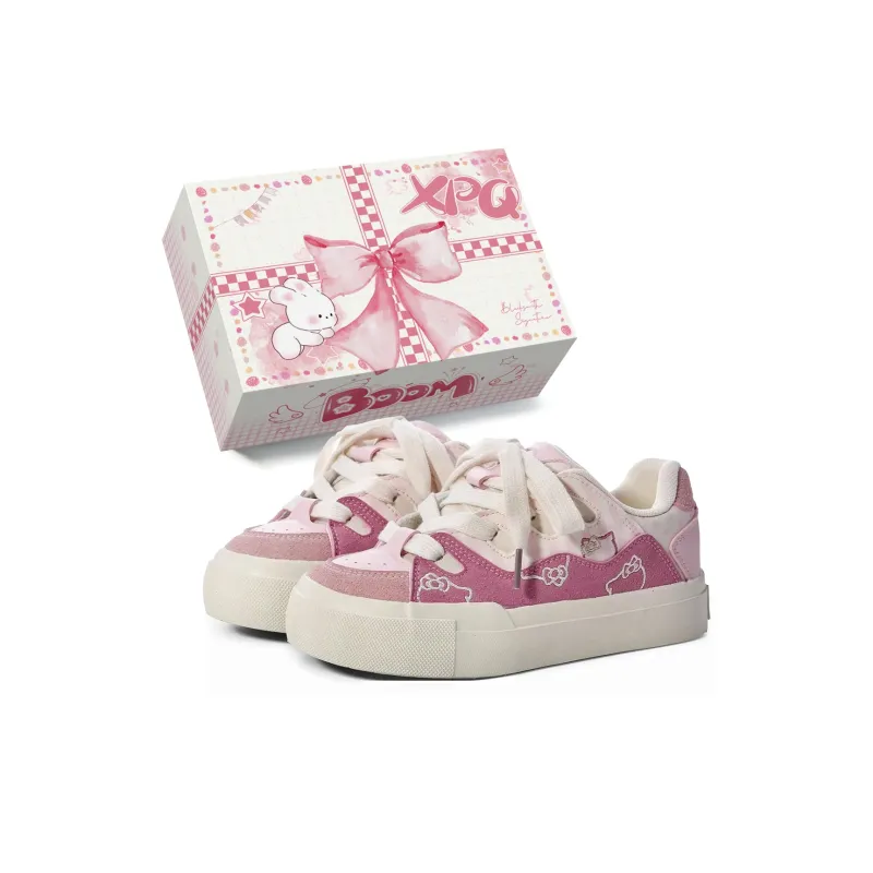 XPQ Wrapping, Wear Resistant And Non Slip Low Top Skateboard Shoes Women's-5