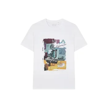 FILA SS24 T Shirt Men's Standard White
