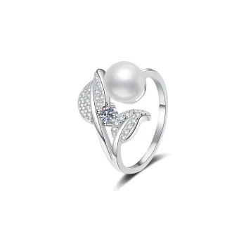 JINJI Pearl Rings Women's