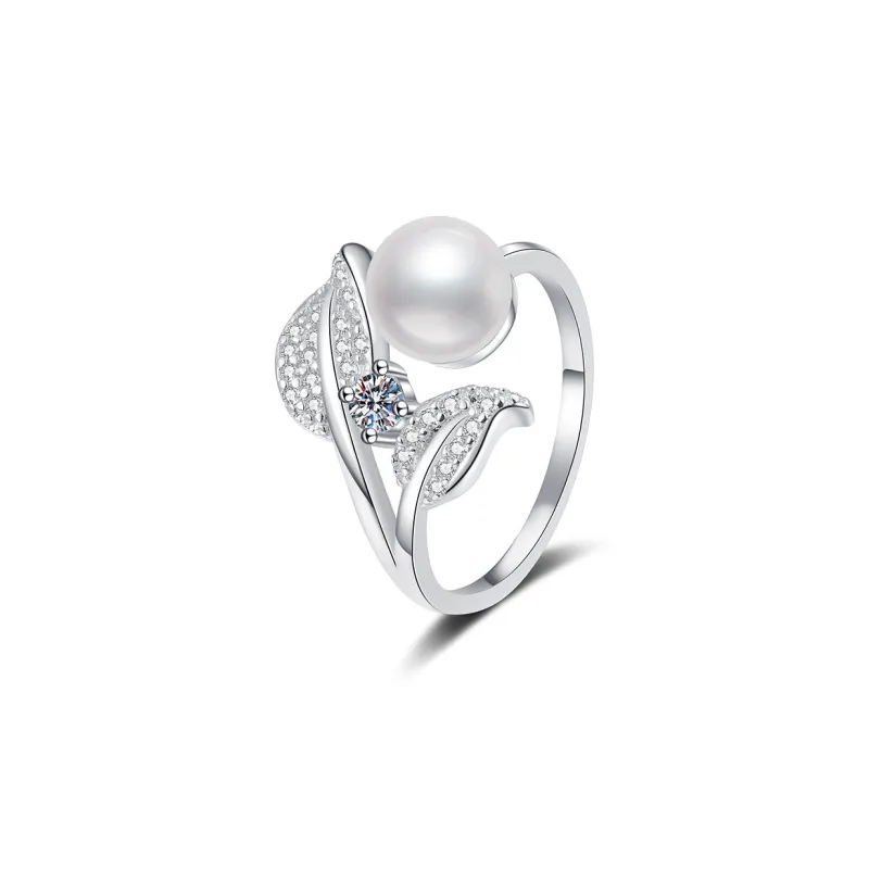 JINJI Pearl Rings Women's-0