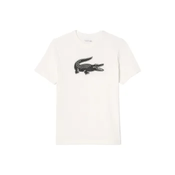 LACOSTE Crocodile print Jersey T shirt