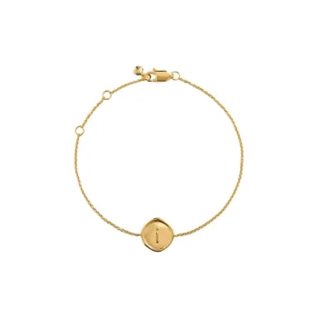 Monica Vinader Sterling Silver Plated With 18K Gold Bracelets Women's Gold