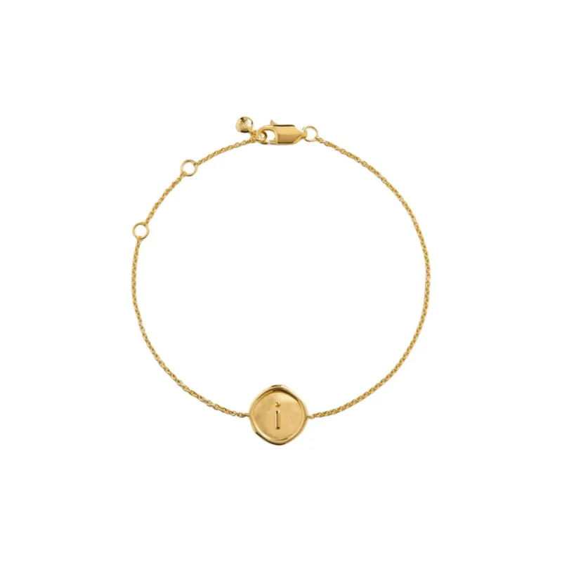 Monica Vinader Sterling Silver Plated With 18K Gold Bracelets Women's Gold-0