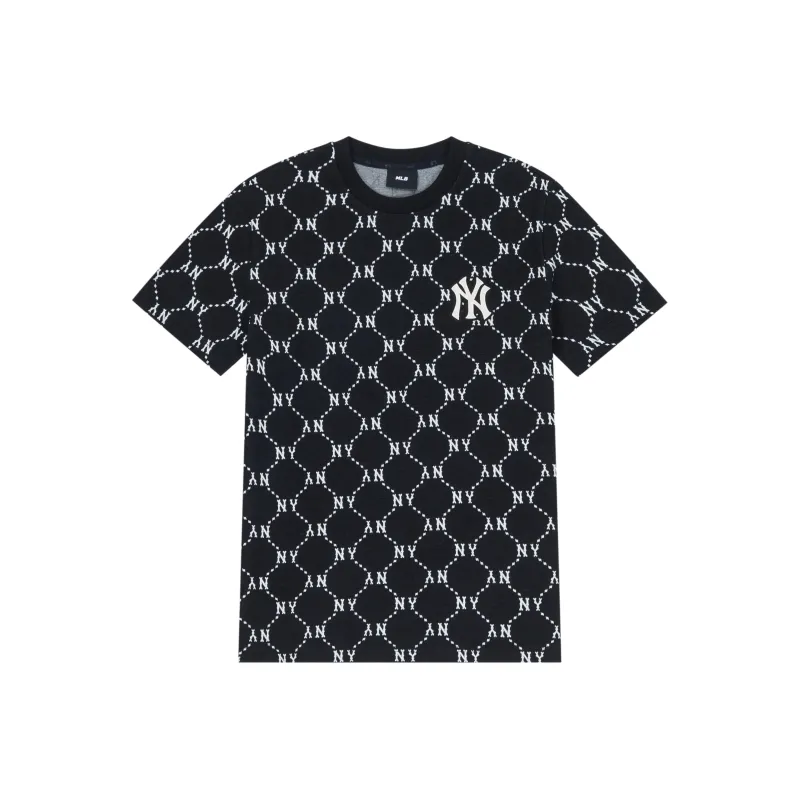 MLB MONOGRAM Collection New York Yankees T-Shirt Unisex Black-0