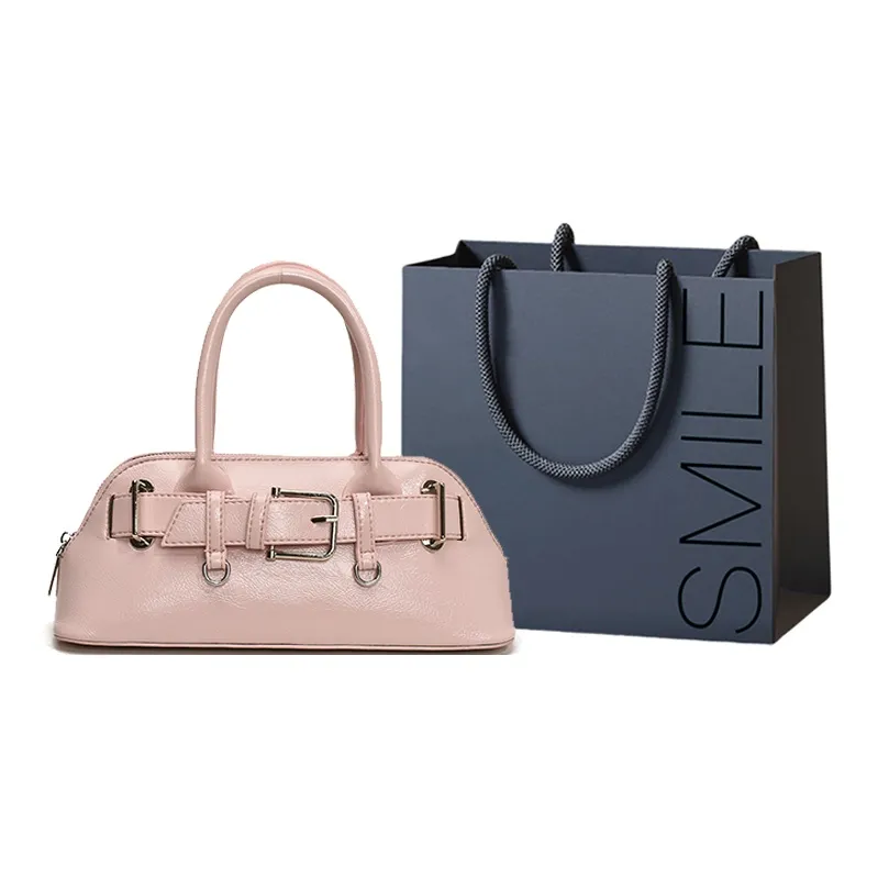 SWIMADE PU One Shoulder Handbags Women's White/Black/Yellow/Blue/Pink-21