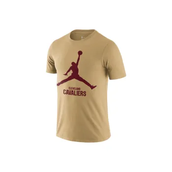 Jordan NBA T Shirt Cleveland Cavaliers Men's Khaki