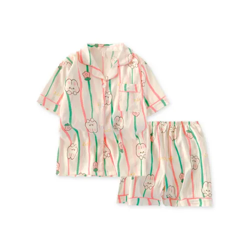 XIAFENYAN Pajama Set Women's Apricot