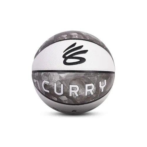 Under Armour PU Basketball White Gray Size 7 Ball Training Unisex