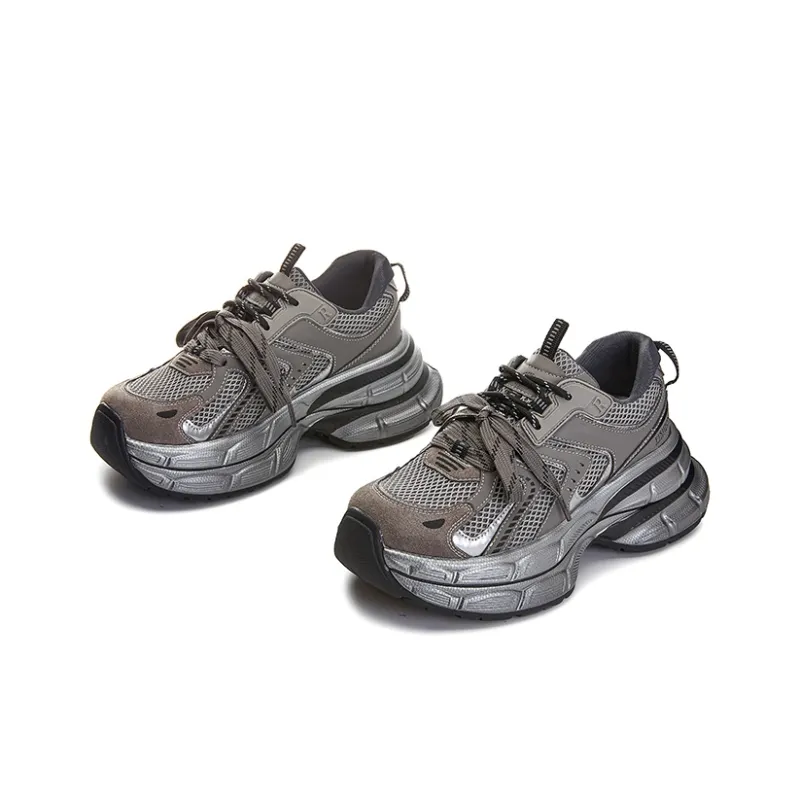 Chibang Lightweight Low Top Chunky Sneakers Women's-16